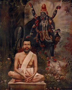 Ramakrishna Being Watched Over by Kali
