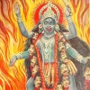 The Goddess Kali, 1940s Poster